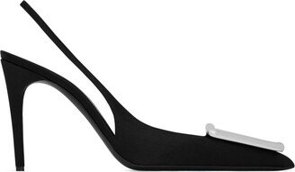 Avenue 95mm slingback pumps