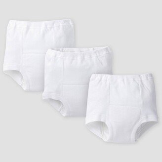 Toddler 3pk Training Pants - White 2T