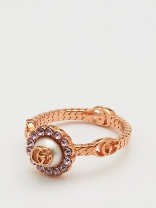 GG-link Faux-pearl Ring