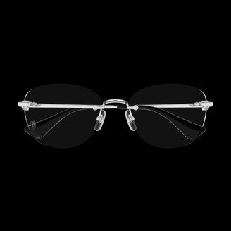 Rimless Round Glasses