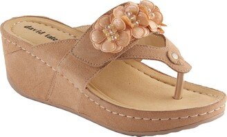 Garden Wedge Sandal