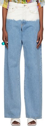 SSENSE Exclusive Blue Peyton Jeans