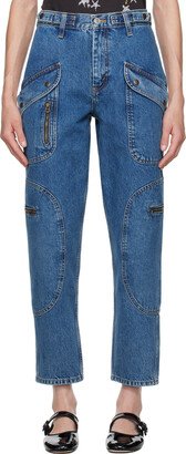 Blue Taper Jeans