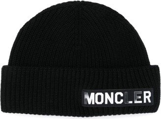 Logo-Appliqué Beanie Hat