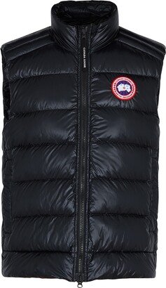 Crofton Black Quilted Shell Gilet, Black, Shell Gilet