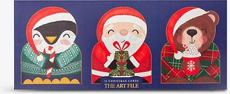 Selfridges Edit Hey Cutie Trix Christmas Cards Pack of 12