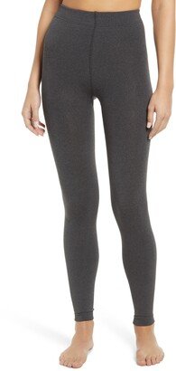 Fleece Lined Footless Tights