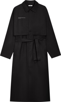 Organic Cotton Trench Coat — black M