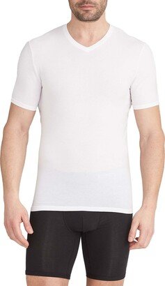 2-Pack Second Skin Slim Fit High V-Neck Undershirts