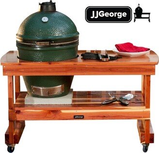 Jjgeorge Big Green Egg Table | Long For Large Egg