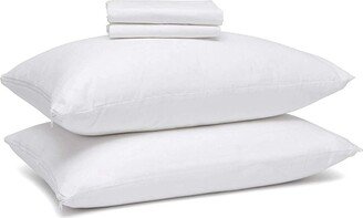 Right Choice Bedding Zippered Pillow Protector 2 Pack White