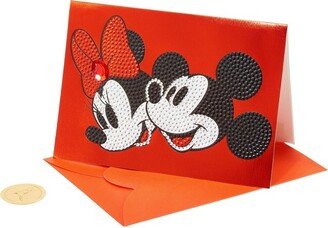 Card Birthday Gemmed Mickey and Minnie - PAPYRUS