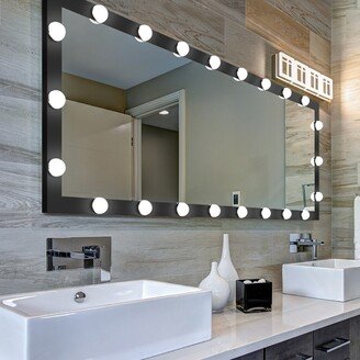 Full Length Vanity Mirror With LED light bulbs