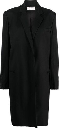 Single-Breasted Tailored Coat-AG