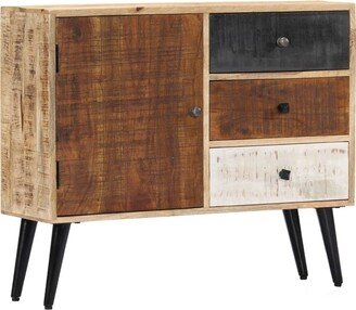 Sideboard 34.6x11.8x28.7 Solid Mango Wood