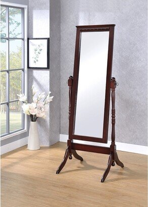 Fairfax Walnut Cheval Floor Mirror - A/N