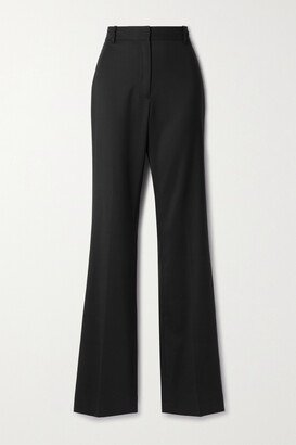 Corette Wool-twill Straight-leg Pants - Black