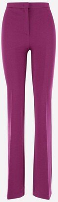 Stretch Viscose Jersey Pants