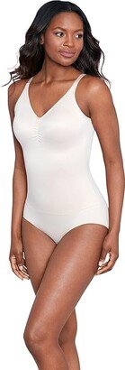 Miraclesuit Shapewear Comfy Curves Extra Firm Control Body Briefer (Warm Beige) Women's Underwear