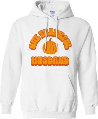 TeesAndTankYou One Thankful Husband Hoodie Sweatshirt Unisex 5X-Large White