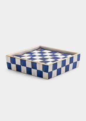 Royal Check Cocktail Napkin Holder