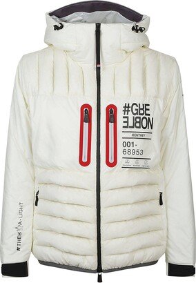 Three-striped Puffer Hooded Jacket-AA