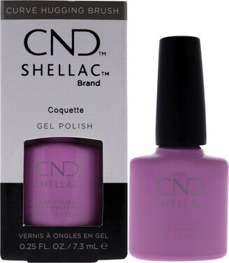 Shellac Nail Color - Coquette by for Women - 0.25 oz Nail Polish