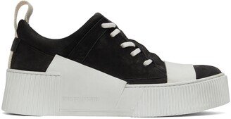 Black & Off-White Suede Bamba 2.1 Sneakers