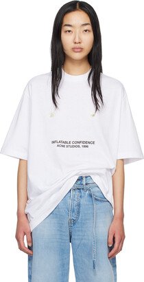 White Printed T-Shirt-AE