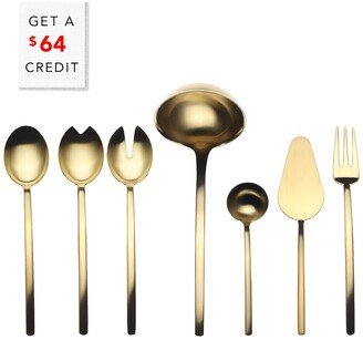 7Pc Serving Set With $64 Credit-AA