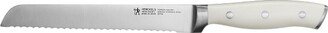 Forged Accent 8-inch Bread Knife - White Handle