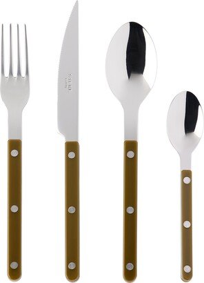 Green Bistrot Brilliant Flatware Set, 4 pcs-AB