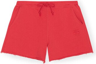 Red Isoli Drawstring Shorts