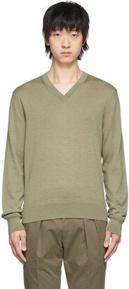 Khaki Wool Sweater