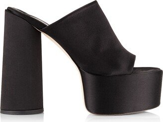 Electra Satin Platform Sandals