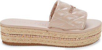 Kamara Quilted Platform Sandals