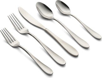 Whisper Mirror Flatware Set, 20 Piece