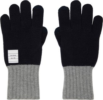 Navy Touchscreen Gloves