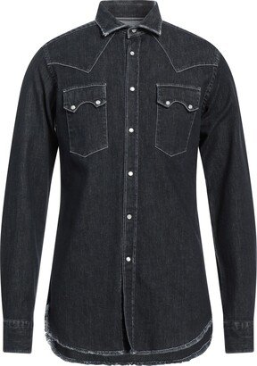 LIBERTY ROSE Denim Shirt Blue-AA