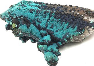 Chrysocolla With Quartz, Tentadora Mine, Julcani District, Angaraes Province, Huancavelica, Peru