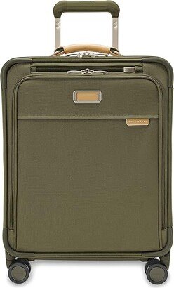 Baseline Global Carry-On Spinner (Olive) Carry on Luggage