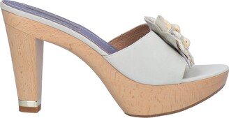 LUCIANO BARACHINI Mules & Clogs Ivory