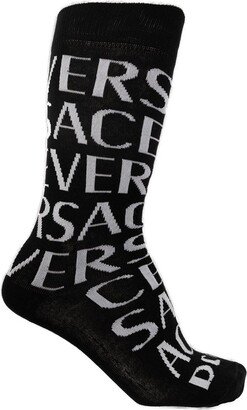 Allover Logo Socks