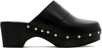 Bibi Stud Embellished Clogs