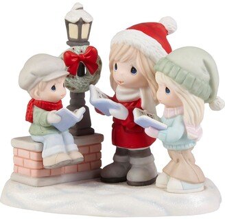 221029 Here We Come a Caroling Limited Edition Bisque Porcelain Figurine