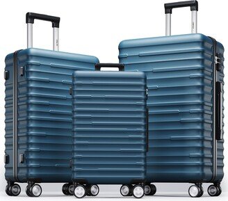 EDWINRAY Luggage Sets of 3 with TSA Lock & Spinner, Expandable Hardshell Carry on Luggage Lightweight Suitcase Set 20