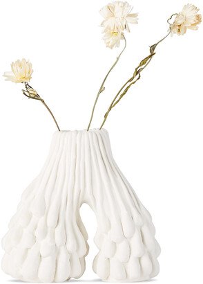 Hannah Simpson Studio SSENSE Exclusive White Morphic Vase