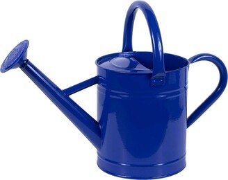 Gardener's Select Gardener Select Metal Watering Can, Navy Blue, 0.92 Gallons