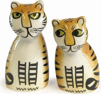 Hannah Turner Tiger Salt & Pepper Shakers