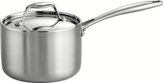 Gourmet Tri-Ply Clad 2 Qt Covered Sauce Pan